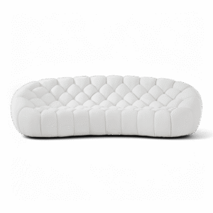 ShopsyIy 3 Seater Sofa White